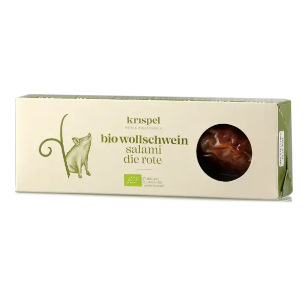 BIO WS-Salami "die Kleine Rote" (200g/Stk.)